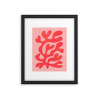 Red Salsa: Matisse Paper Cutouts 07 Framed Art Print Gallery Image 5