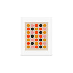 Retro Bauhaus Dots | 70s European Pattern Art Print Gallery Image 1