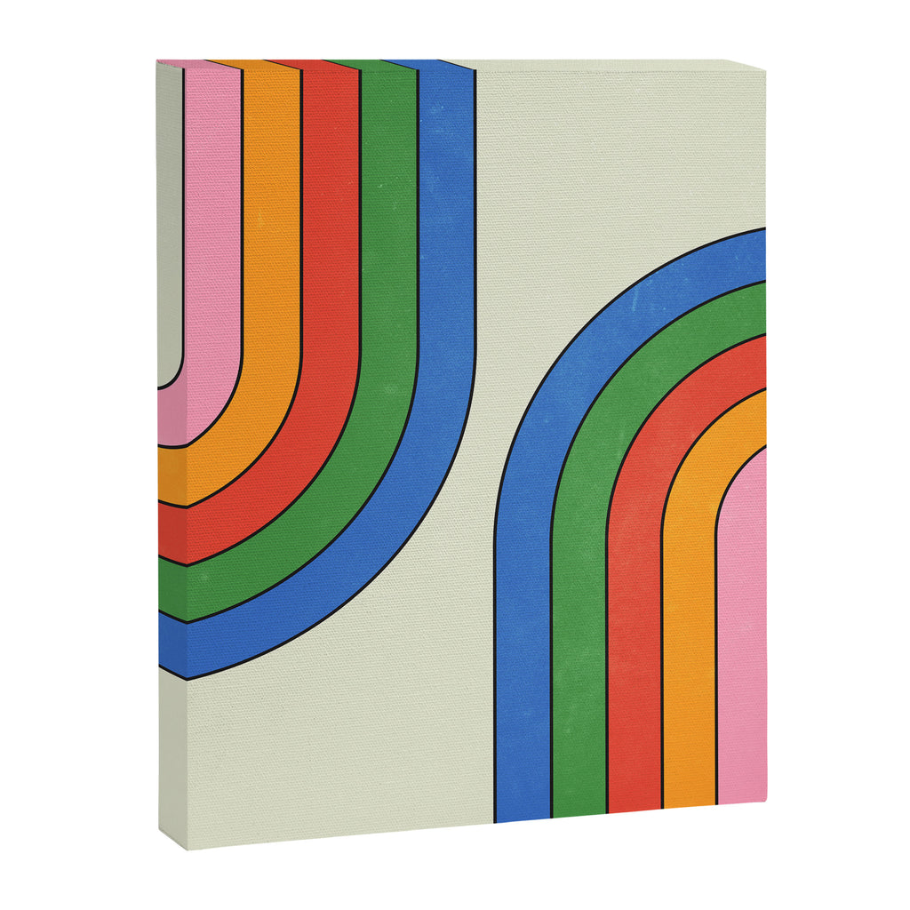 Retro Candy Arches Canvas Print Gallery Image 6