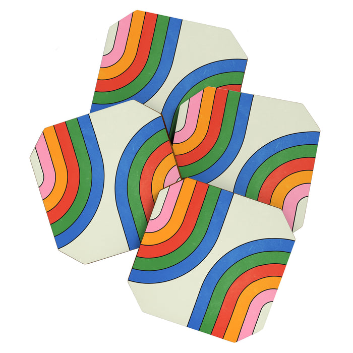 Retro Candy Arches Coaster Gallery Image 1