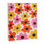 Retro Flowers: Pastel Edition Canvas Print Gallery Image 6