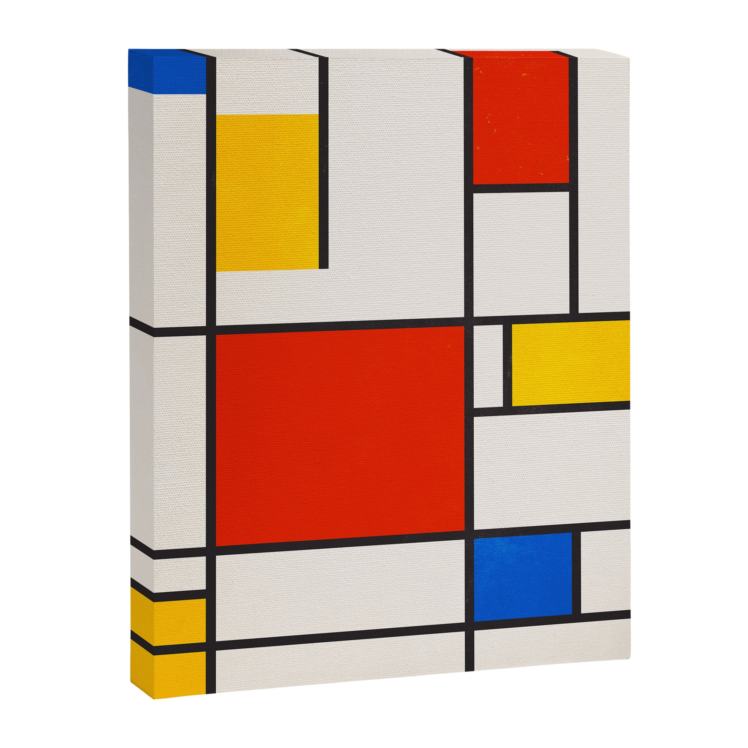 Retro Geometry: Mondrian Edition Canvas Print Gallery Image 6