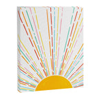 Retro Sunburst: Rainbow Edition Canvas Print Gallery Image 8