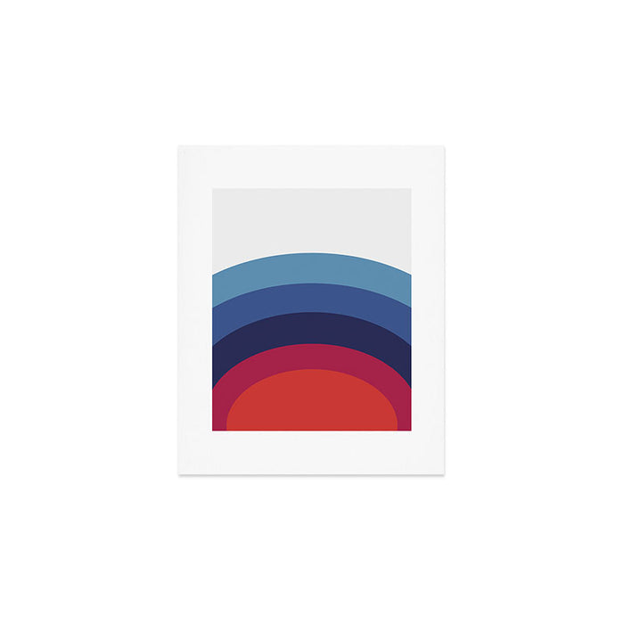 Retro Sunset Wave Vibes Art Print Gallery Image 1