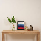 Retro Sunset Wave Vibes Framed Canvas Print Gallery Image 4