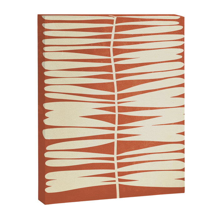 Rust Fern Canvas Print Gallery Image 1