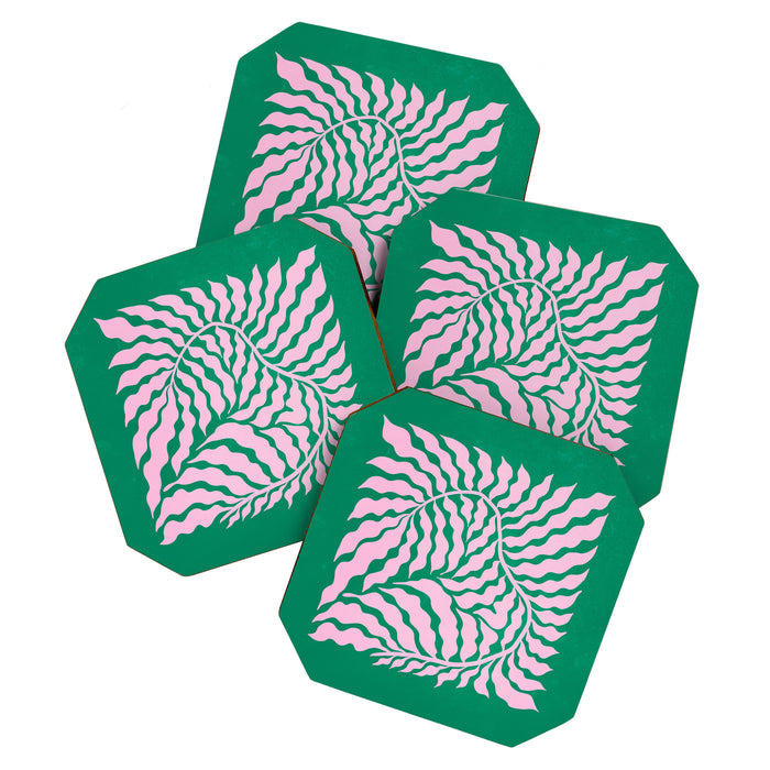 Sage & Chantilly Fern: Ferns 01 Coaster Gallery Image 1