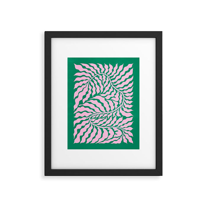 Sage & Chantilly Fern: Ferns 01 Framed Art Print Gallery Image 1