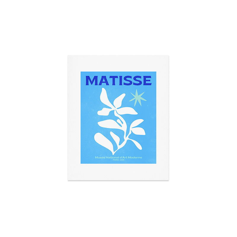 Santorini: Matisse Travel Colour Series 02 Art Print Gallery Image 1