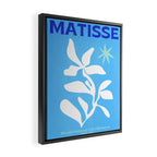 Santorini: Matisse Travel Colour Series 02 Framed Canvas Print Gallery Image 2