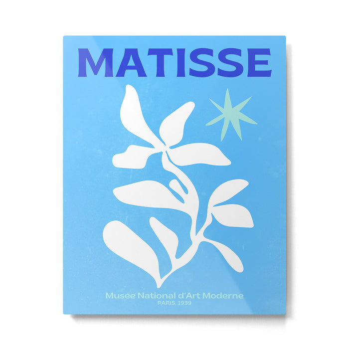 Santorini: Matisse Travel Colour Series 02 Metal Print Gallery Image 1