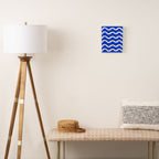 Sapphire Blue Ocean Waves Canvas Print Gallery Image 2