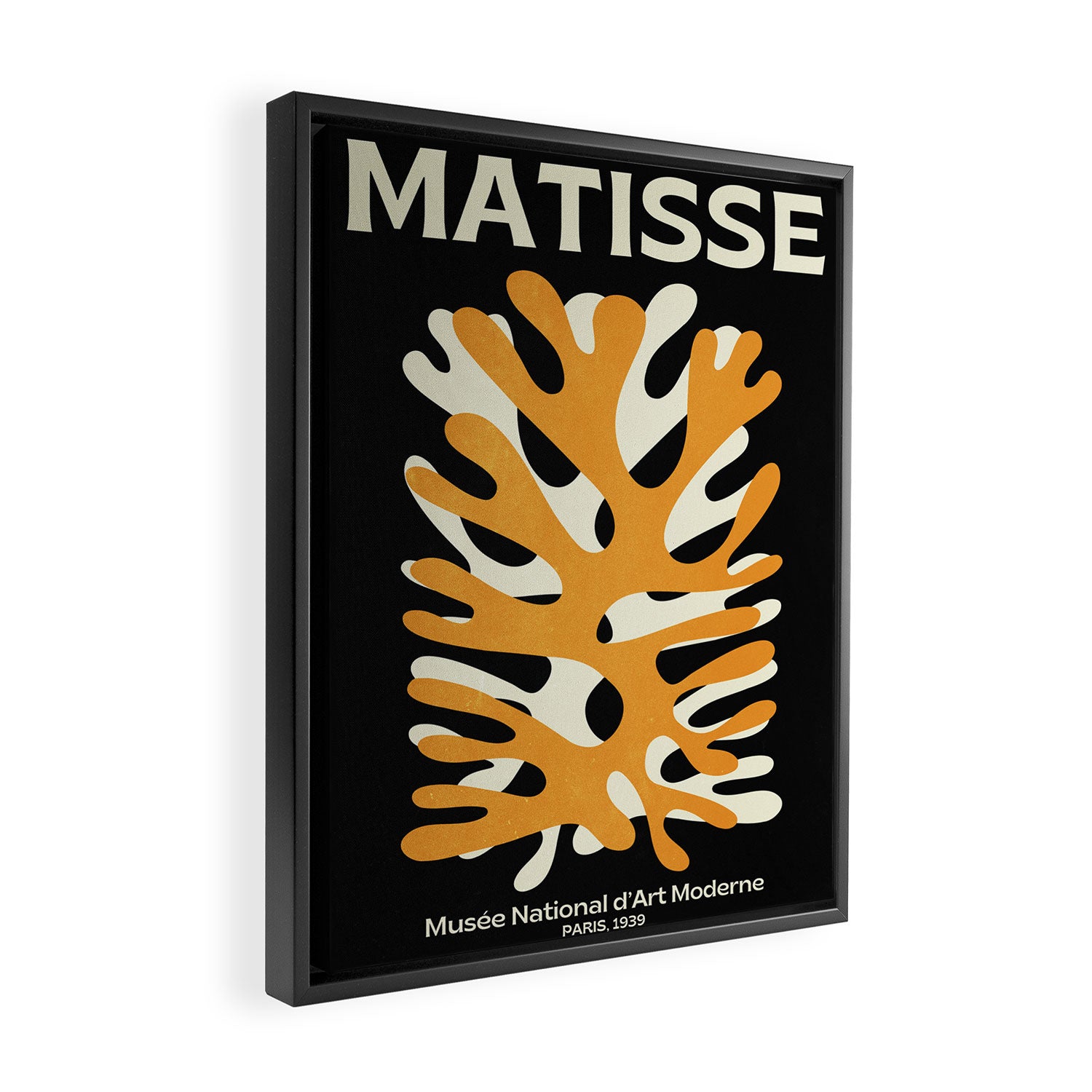 Sea Fern: Paper Cutouts Matisse Edition Framed Canvas Print Gallery Image 2