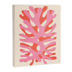 Sea Leaf: Matisse Collage Peach Edition Canvas Print Gallery Image 6