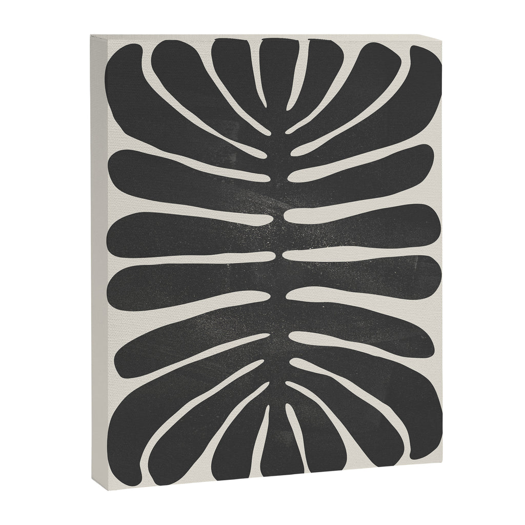 Sea Leaf: Noir Canvas Print Gallery Image 6