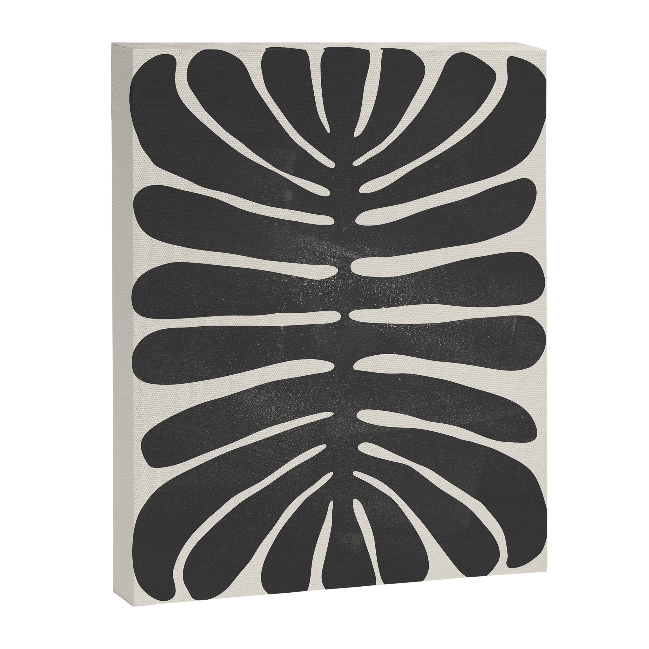 Sea Leaf: Noir Canvas Print Gallery Image 6