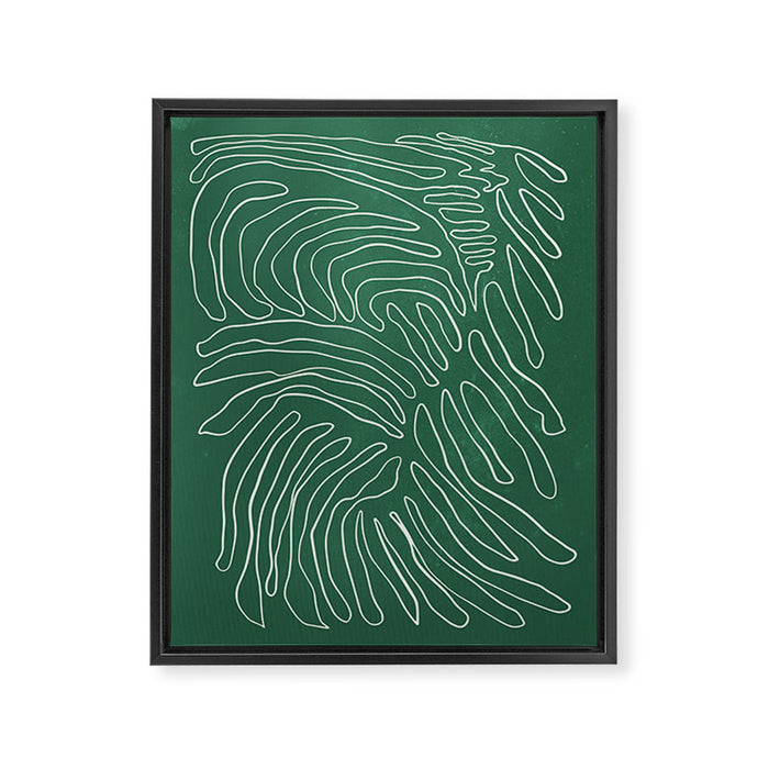 Seagrass: Matisse Mid-Century Edition Framed Canvas Print Gallery Image 1