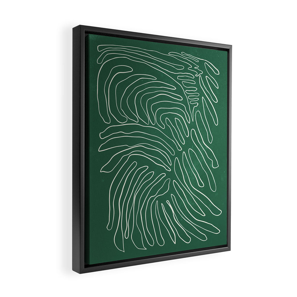 Seagrass: Matisse Mid-Century Edition Framed Canvas Print Gallery Image 2