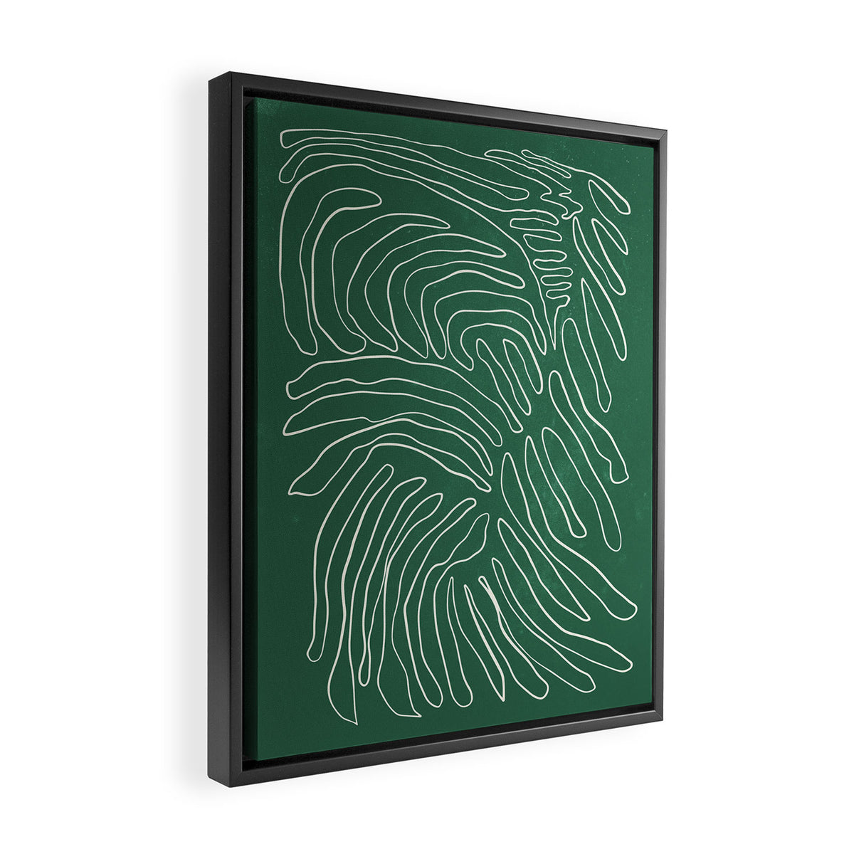 Seagrass: Matisse Mid-Century Edition Framed Canvas Print Gallery Image 2