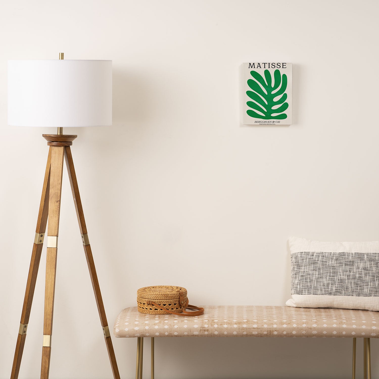 Shamrock: Matisse Color Paper Cutouts 02 Canvas Print Gallery Image 2