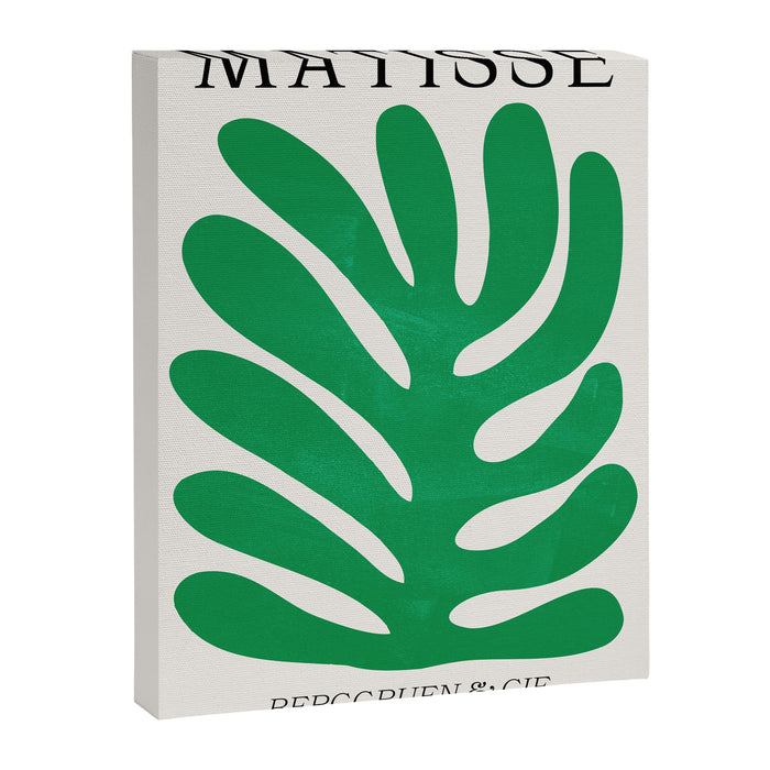 Shamrock: Matisse Color Paper Cutouts 02 Canvas Print Gallery Image 1