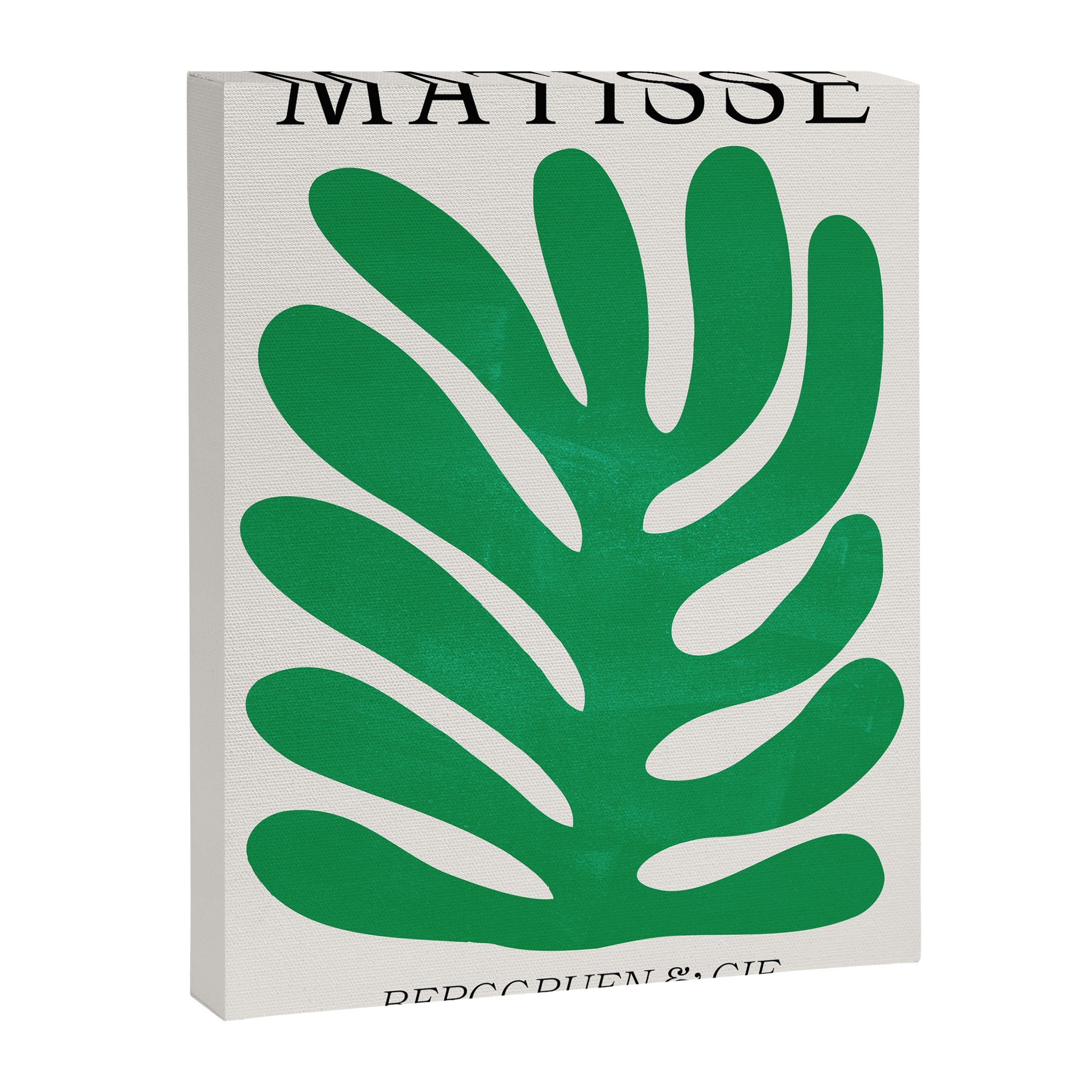 Shamrock: Matisse Color Paper Cutouts 02 Canvas Print Gallery Image 6