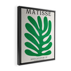 Shamrock: Matisse Color Paper Cutouts 02 Framed Canvas Print Gallery Image 2