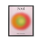 Soul: Aura Gradient 03 Framed Canvas Print Gallery Image 6