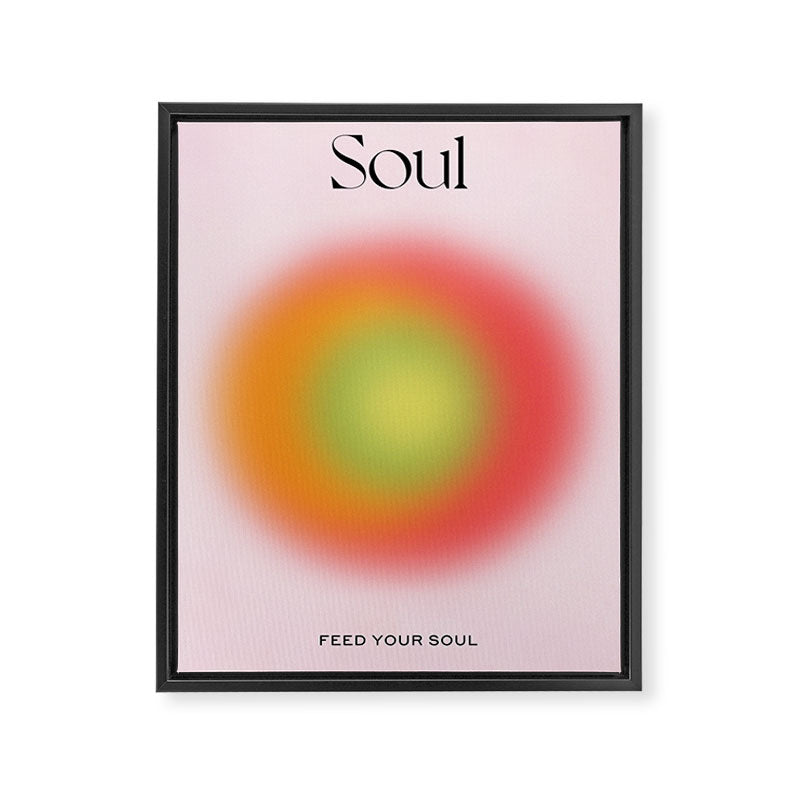 Soul: Aura Gradient 03 Framed Canvas Print Gallery Image 6
