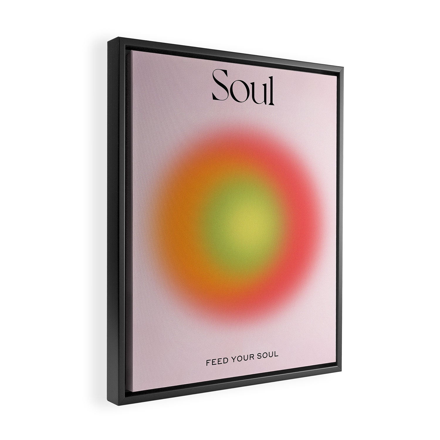 Soul: Aura Gradient 03 Framed Canvas Print Gallery Image 2