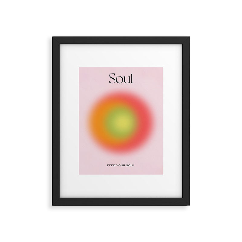 Soul: Aura Gradient 03 Framed Art Print Gallery Image 5