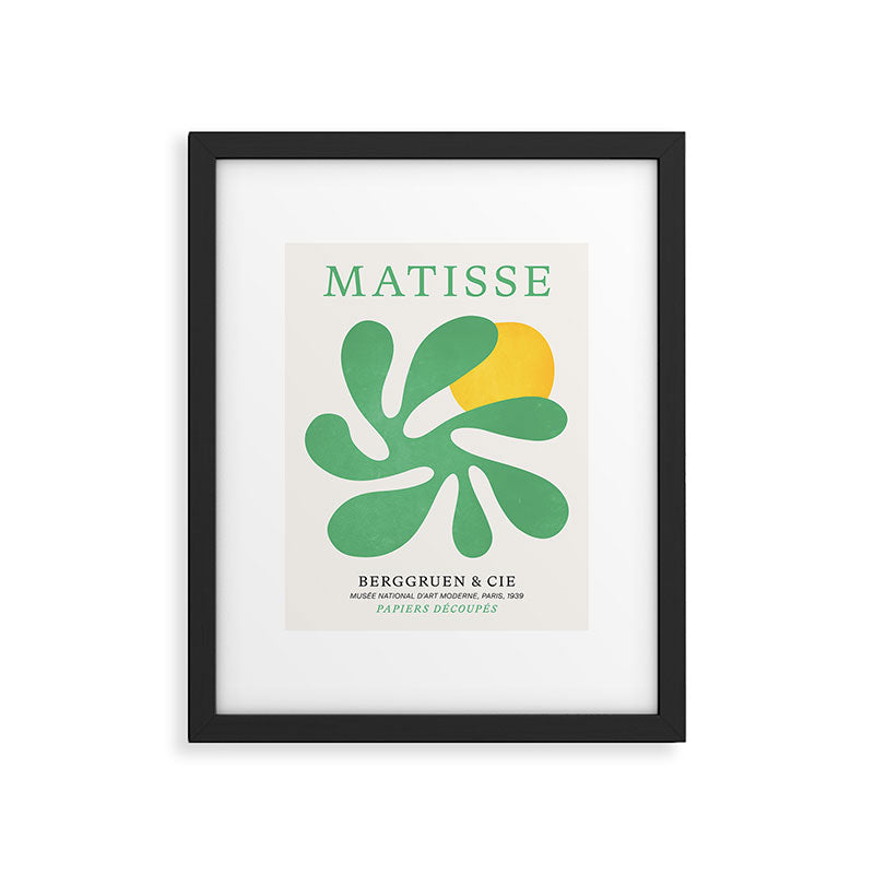 Star Leaf: Matisse Paper Cutouts VI Framed Art Print Gallery Image 5