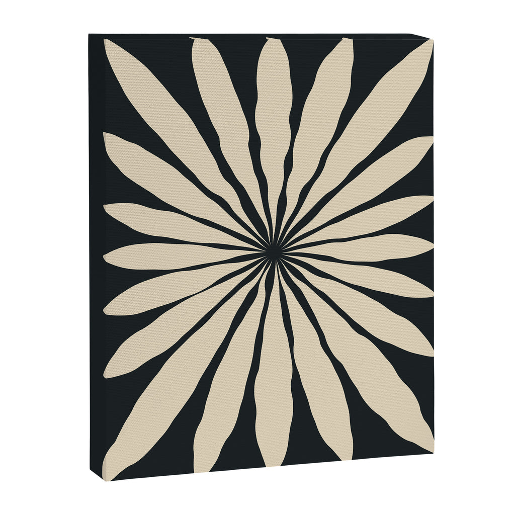 Star Leaf: Noir Canvas Print Gallery Image 6
