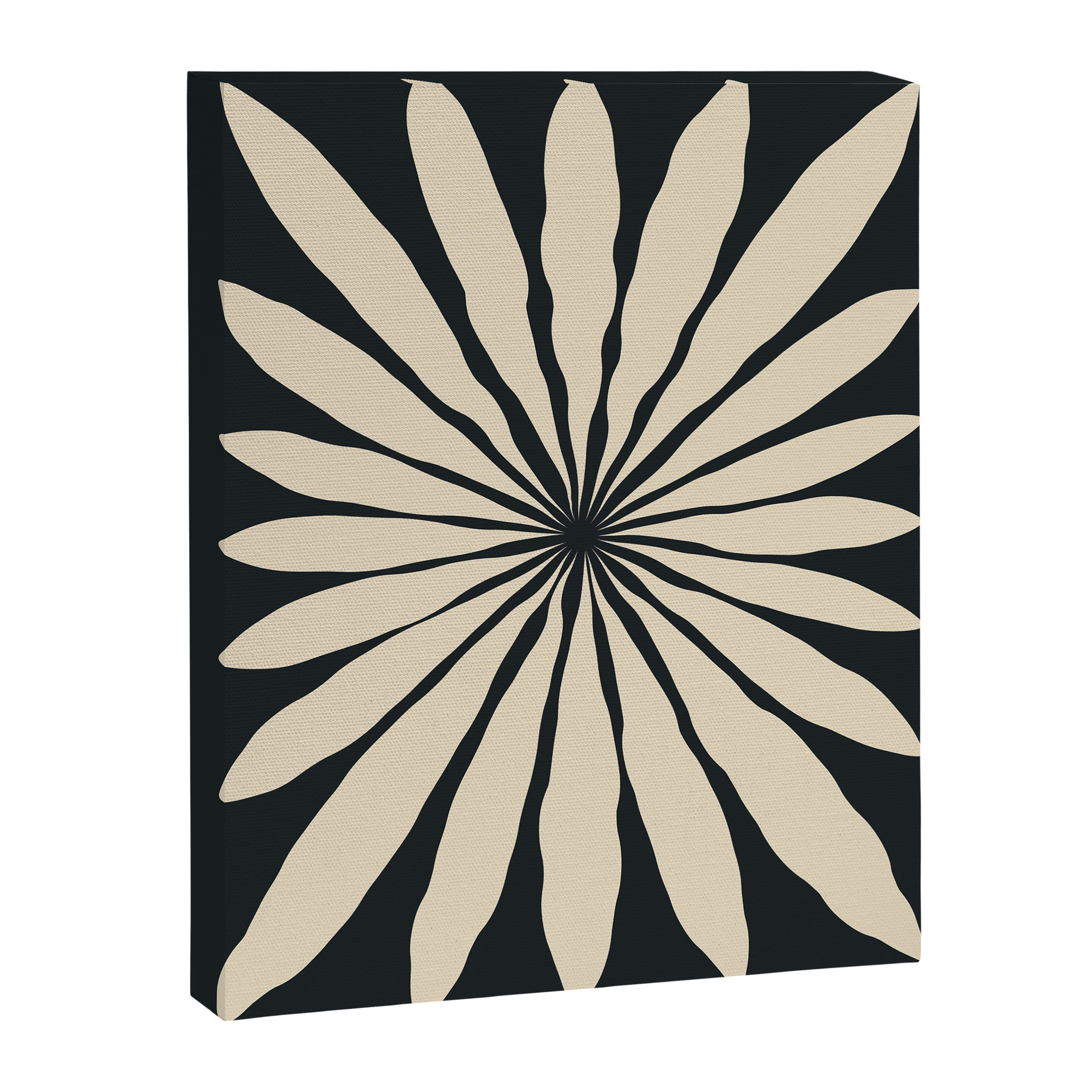 Star Leaf: Noir Canvas Print Gallery Image 6