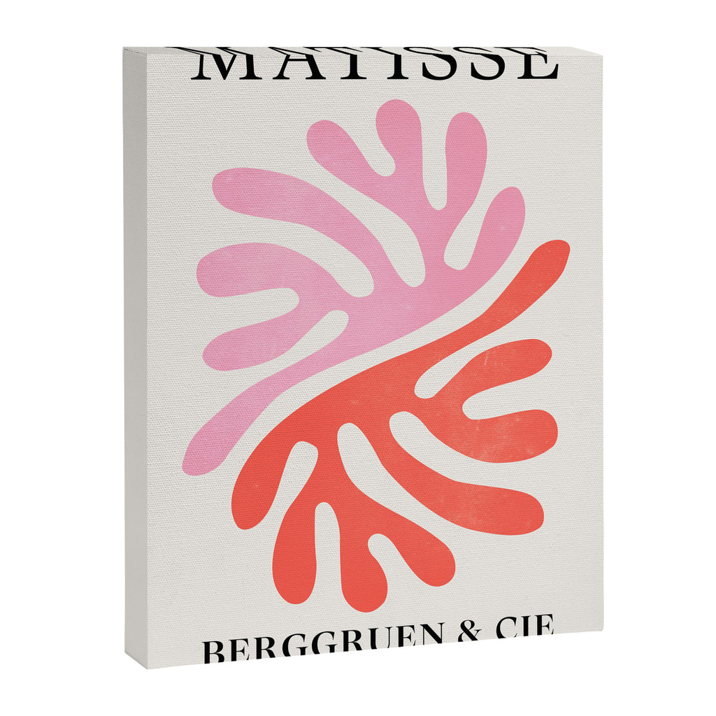 Star Leaves: Matisse Color Series | Mid-Century Edition Canvas Print Gallery Image 6