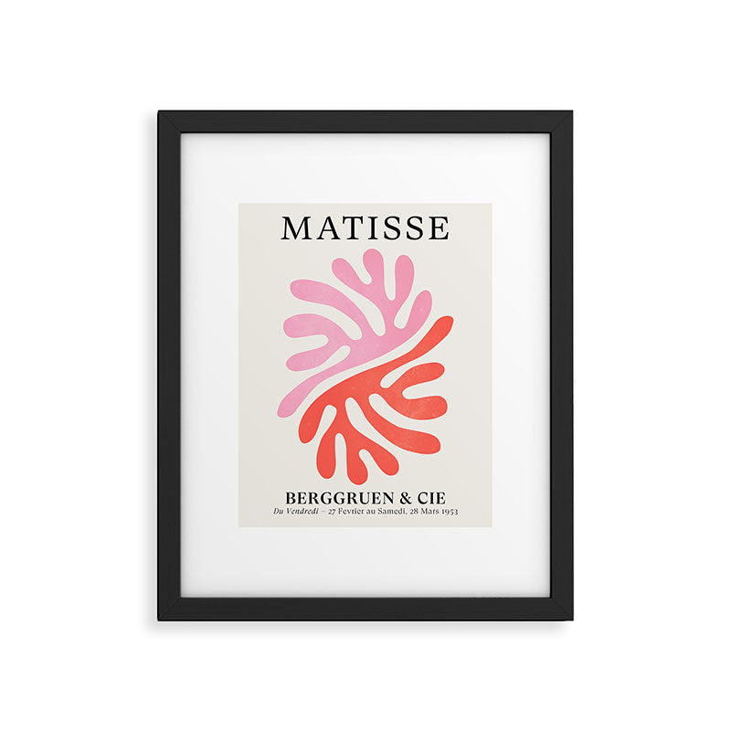 Star Leaves: Matisse Color Series | Mid-Century Edition Framed Art Print Gallery Image 5