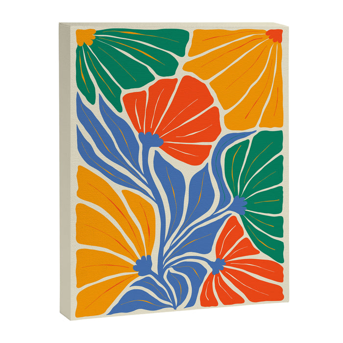 Starlight Summer: Matisse Foliage | Flower Market 002 Canvas Print Gallery Image 1