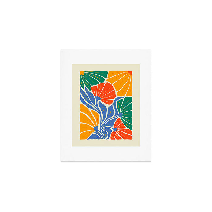 Starlight Summer: Matisse Foliage | Flower Market 002 Art Print Gallery Image 1