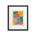 Starlight Summer: Matisse Foliage | Flower Market 002 Framed Art Print Gallery Image 5