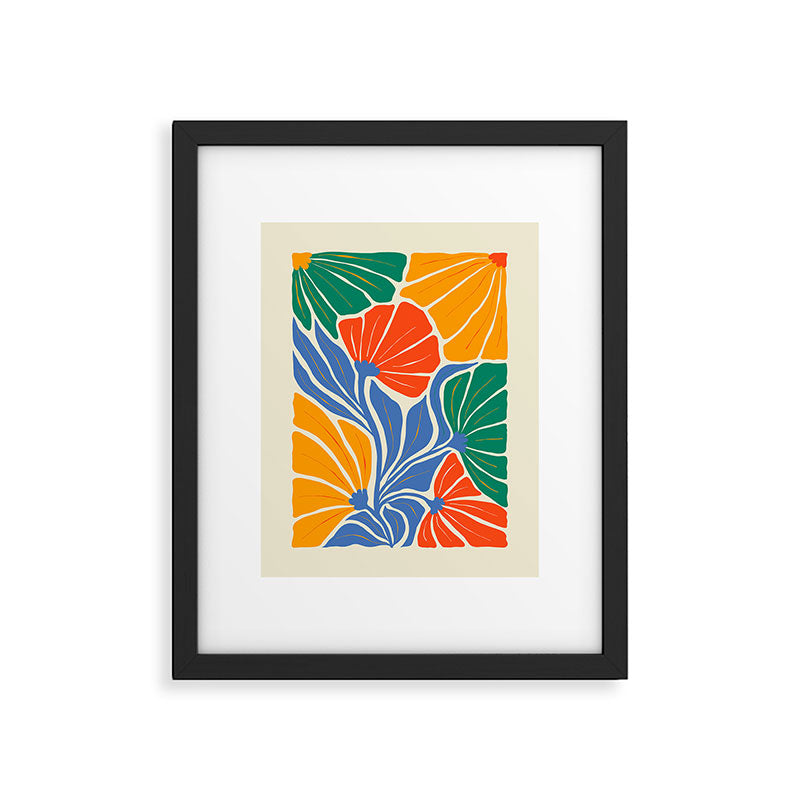 Starlight Summer: Matisse Foliage | Flower Market 002 Framed Art Print Gallery Image 5
