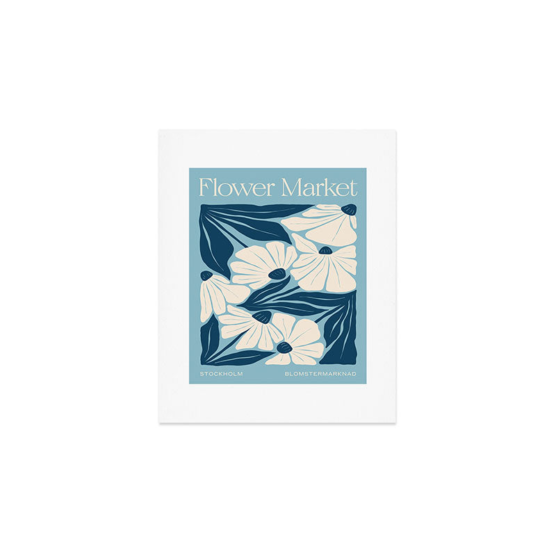 Stockholm: Flower Market Summer Color Series 04 Art Print Gallery Image 1