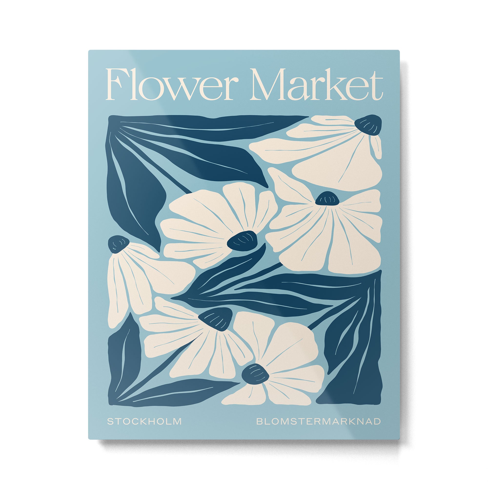 Stockholm: Flower Market Summer Color Series 04 Metal Print Gallery Image 4