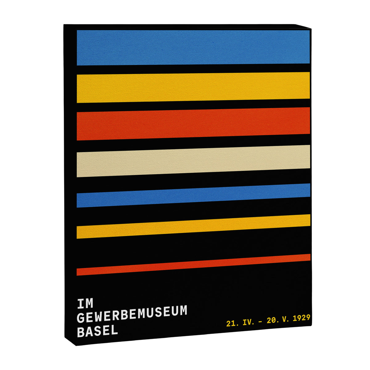 Stripes | Bauhaus V Canvas Print Gallery Image 6