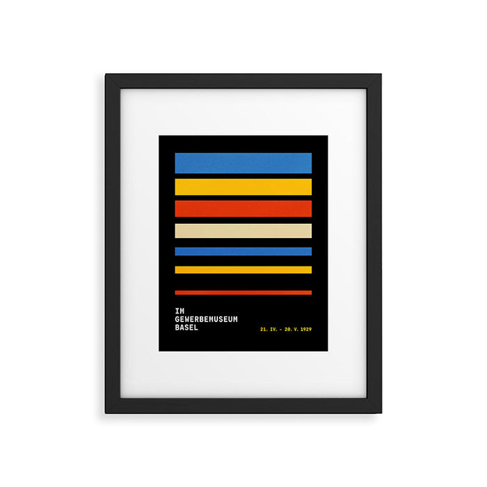 Stripes | Bauhaus V Framed Art Print Gallery Image 1
