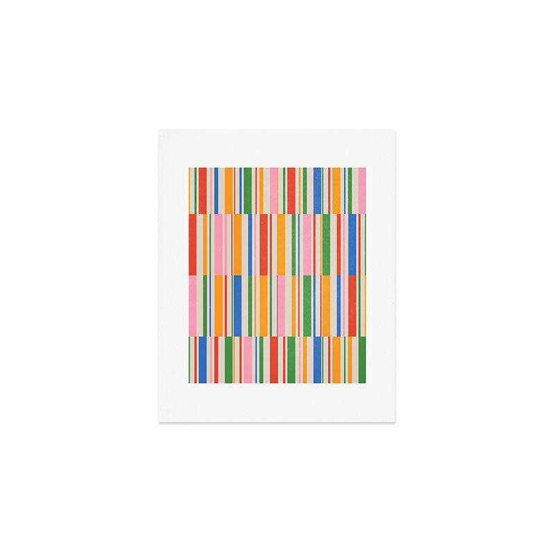 Stripes | PATTERN 01: The Retro Edition Art Print Gallery Image 1
