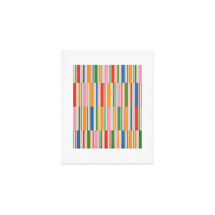 Stripes | PATTERN 01: The Retro Edition Art Print Gallery Image 1