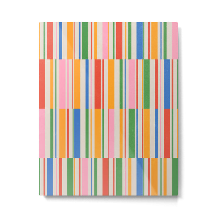 Stripes | PATTERN 01: The Retro Edition Metal Print Gallery Image 1