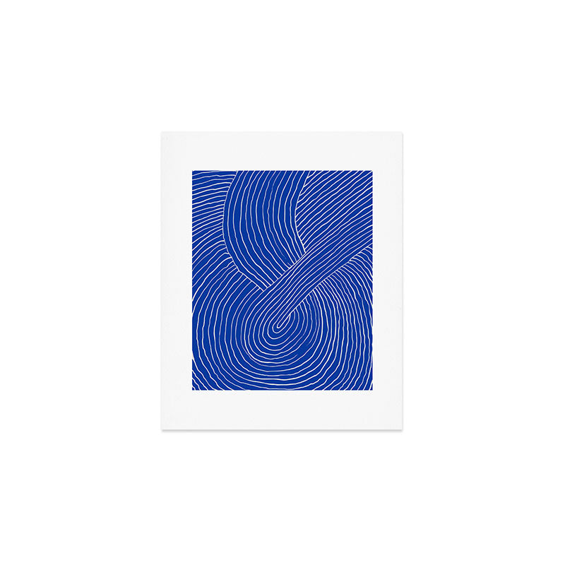 Strokes 01: Chathams Blue Edition  Art Print Gallery Image 1