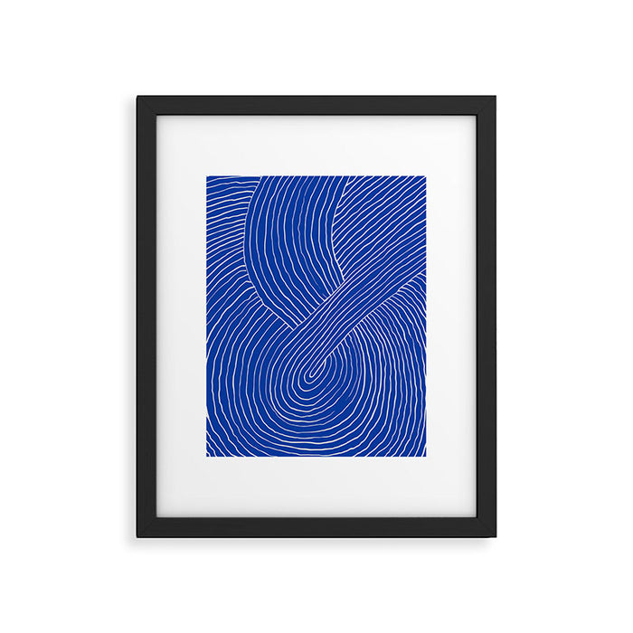Strokes 01: Chathams Blue Edition  Framed Art Print Gallery Image 1
