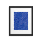 Strokes 01: Chathams Blue Edition  Framed Art Print Gallery Image 4